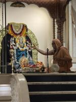 Sharadiya Navaratri Utsava 2025 - Day 9 at Karla (30 Sep 2025) Smt Sanjana Hervatte Bantwal and Shri Soham Honnavar